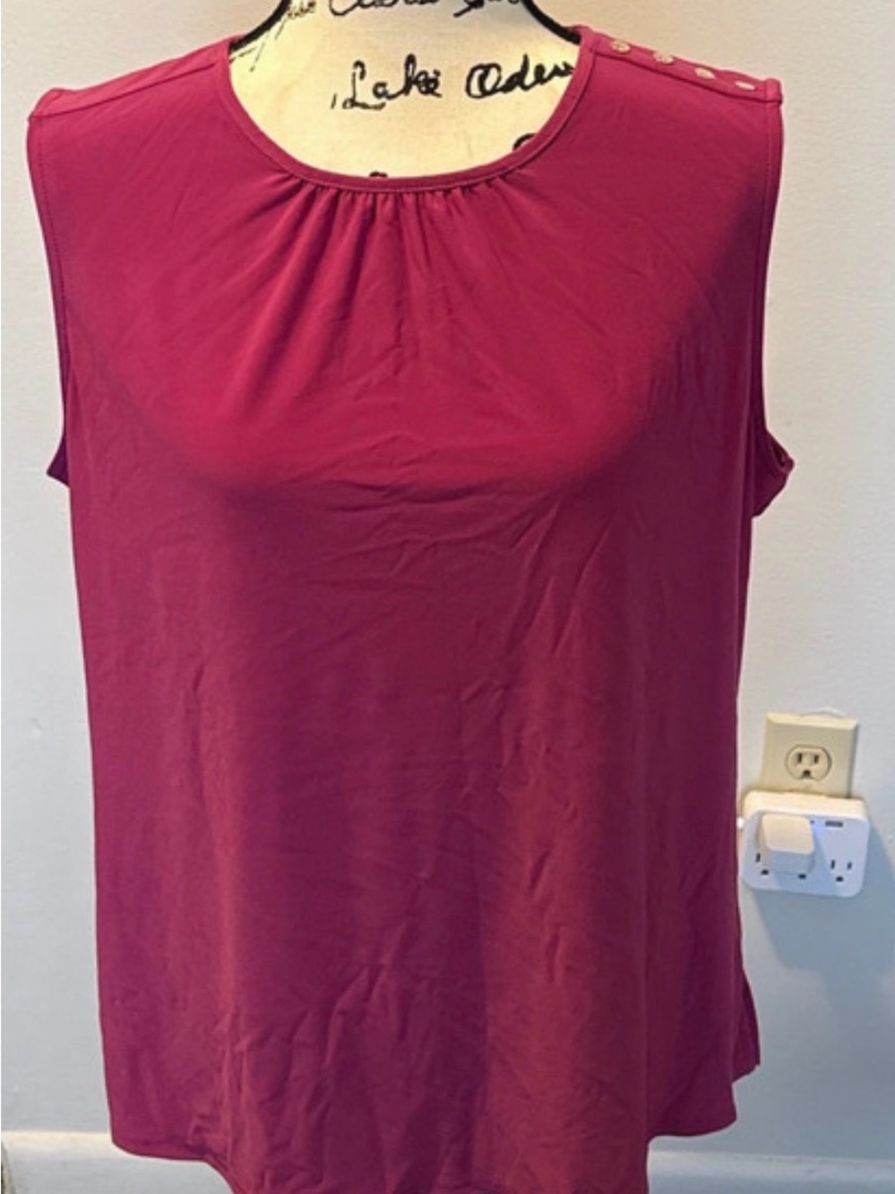Sleeveless Blouse